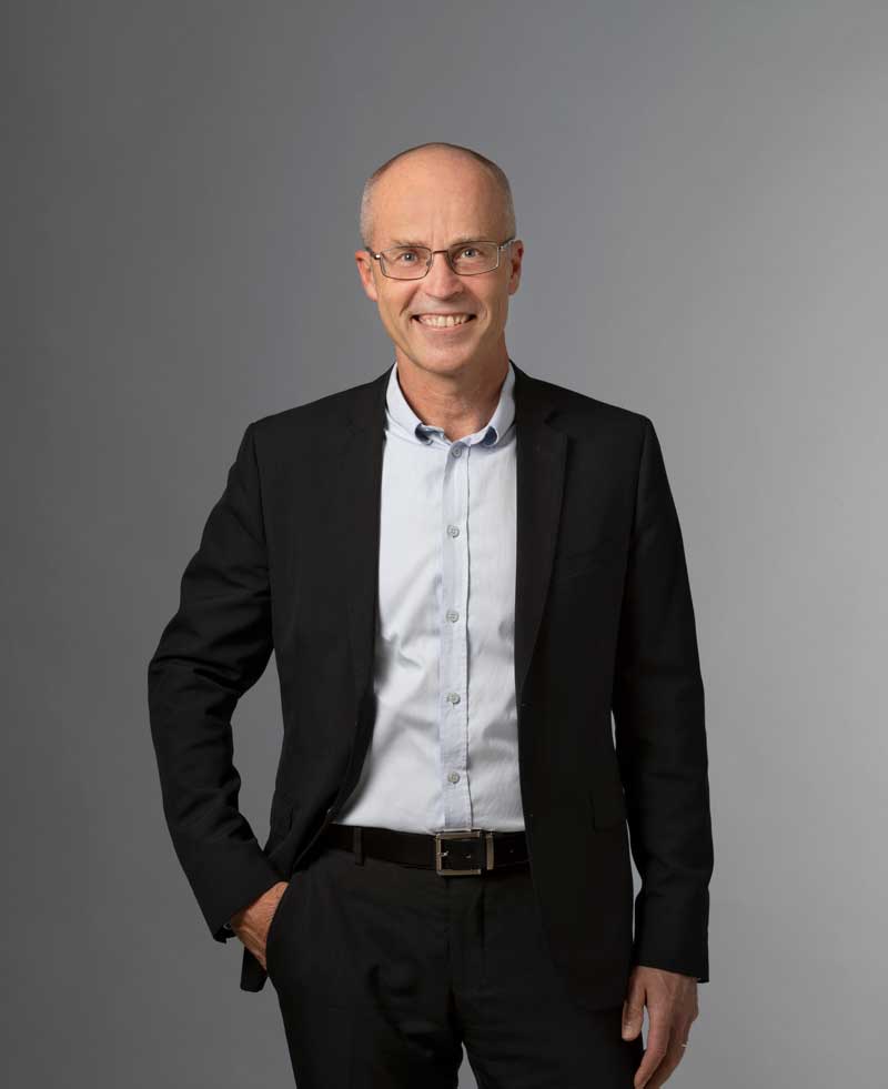 Forsbloms medarbetare Daniel.