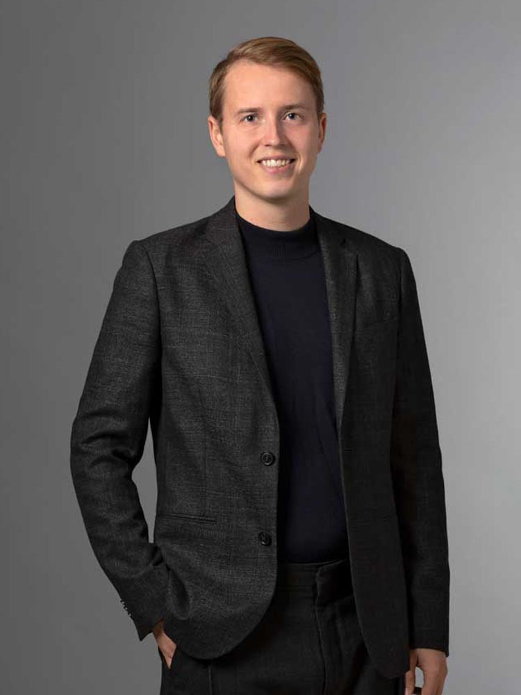 Forsbloms medarbetare Oskar Forsblom
